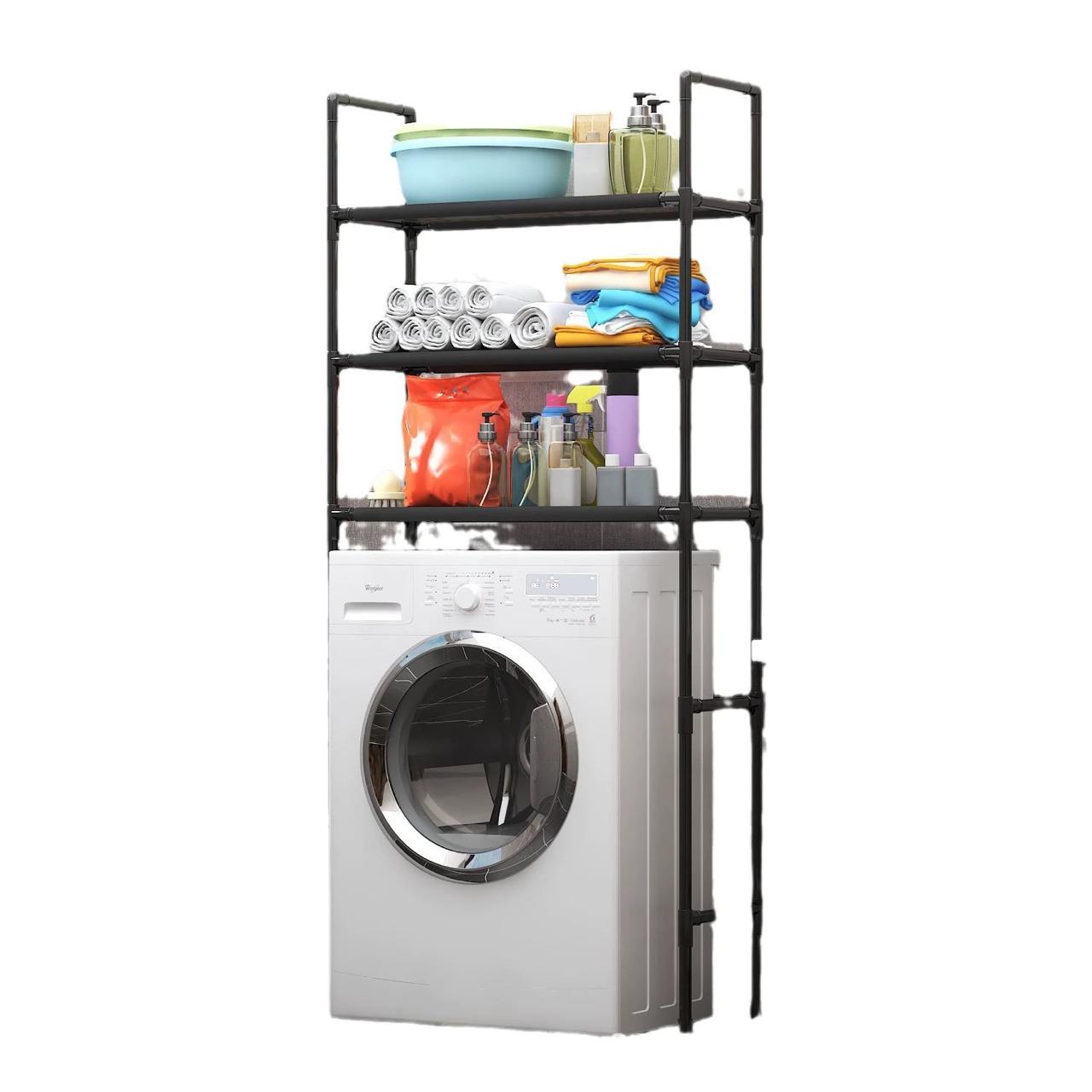 Полиця стелаж над пральною машиною з трьома полицямиП